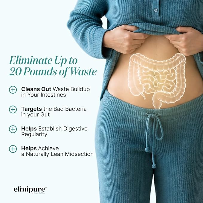 Elimipure Intestinal Cleansing and Restoration Supplement