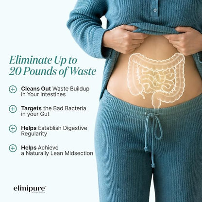Elimipure Intestinal Cleansing and Restoration Supplement